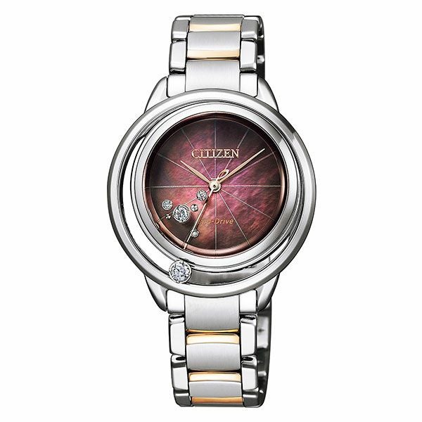 CITIZEN シチズン/Lシチズン  ダイヤベゼル/ソーラー/E031-S094585/ABランク/67【中古】 駅南やまご質店オンラインショップ / シチズン E031-S085870 エコ