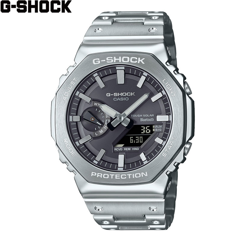 CASIO カシオ/G−SHOCK/フルメタル/電波ソーラー×スマホリンク/GM-B2100SD-1AJF/001*****/SAランク/06【中古】 G-SHOCK FULL METAL 2100 Series ジーショック フルメタル GM-B2100SD