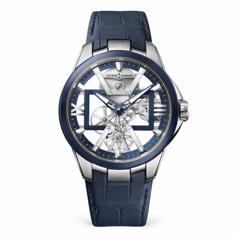 ULYSSE NARDIN Skeleton X 42mm ユリス・ナルダン スケルトンX 42mm