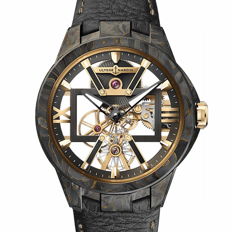 ULYSSE NARDIN Skeleton X 43mm ユリス・ナルダン スケルトンX 43mm 3715-260/CARB