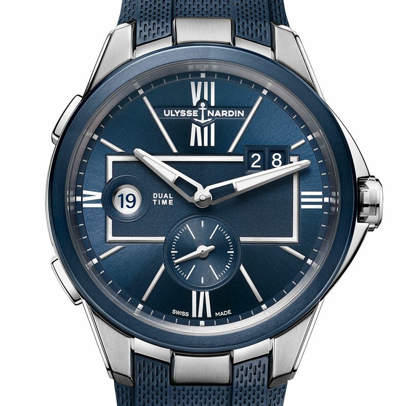 ULYSSE NARDIN DUAL TIME ユリス・ナルダン デュアルタイム 243-20-3
