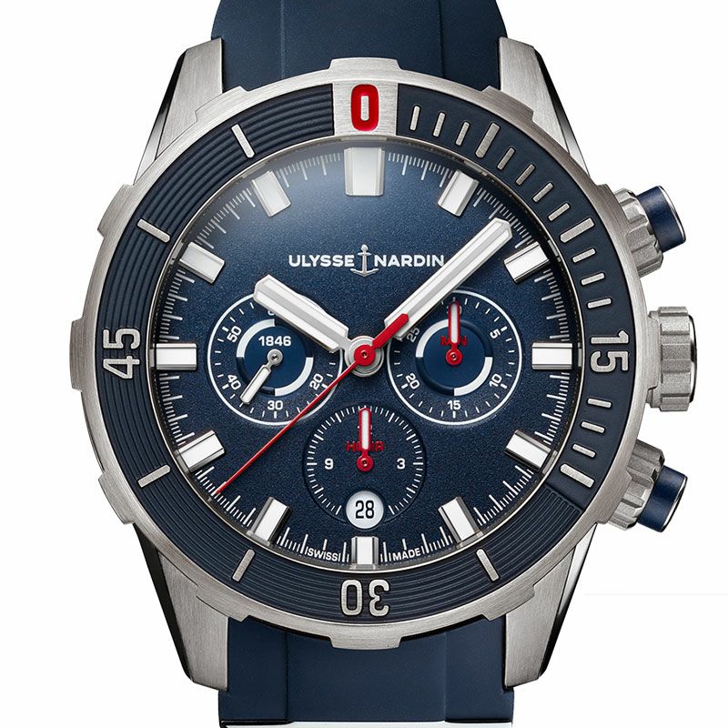 ULYSSE NARDIN Diver Chronograph Hammerhead Shark ユリス・ナルダン ダイバー クロノグラフ ハンマーヘッドシャーク 1503-170-3/93