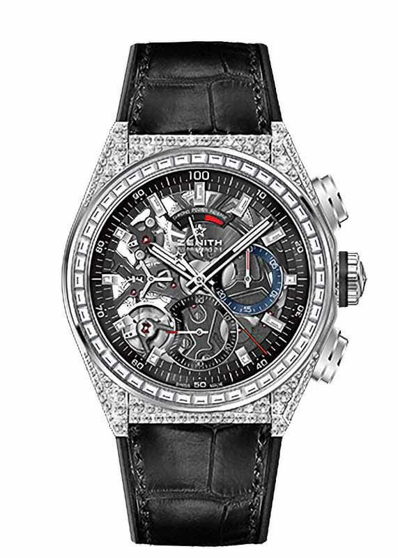 ZENITH Defy El Primero 21 Full Diamond 44MM ゼニス デファイ エル