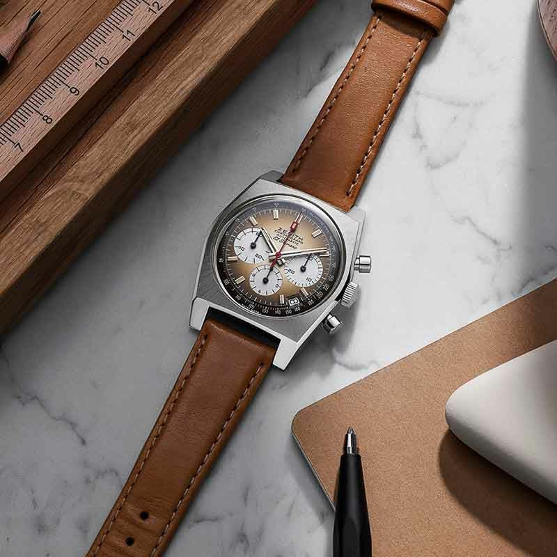 a385 SIERRA RIDGE ビッグサイズ ZENITH Chronomaster Revival A385 