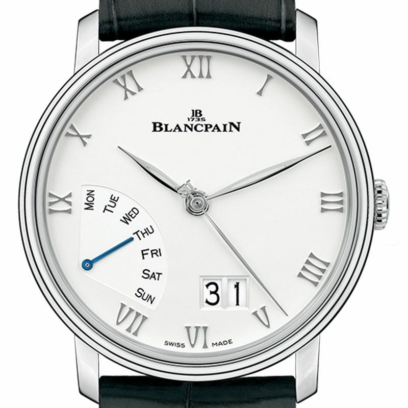 BLANCPAIN VILLERET GRANDE DATE JOUR RTROGRADE ブランパン ヴィルレ ラージデイト レトログレード 6668-1127-55B