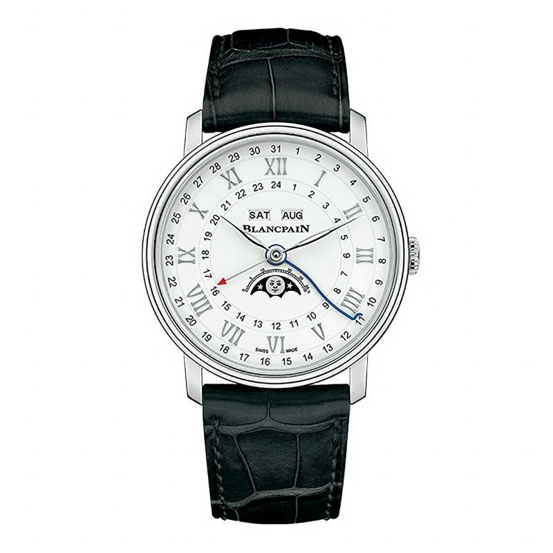 BLANCPAIN VILLERET COMPLET CALENDAR GMT ブランパン ヴィルレ コンプリートカレンダー GMT 6676-1127-55B