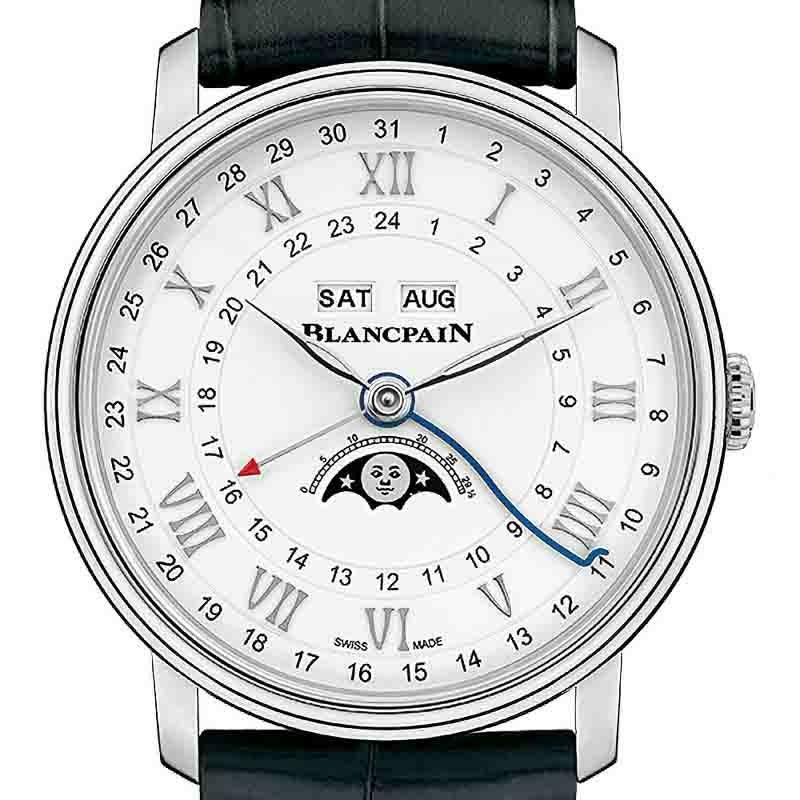 BLANCPAIN VILLERET COMPLET CALENDAR GMT ブランパン ヴィルレ コンプリートカレンダー GMT 6676-1127-55B