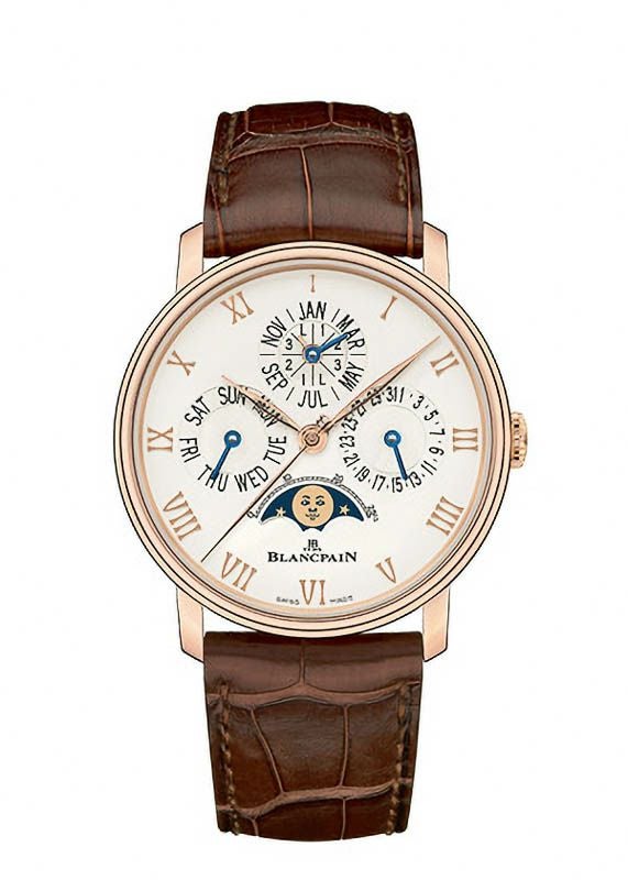 BLANCPAIN VILLERET PERPETUAL CALENDAR ブランパン ヴィルレ パーペチュアルカレンダー 6656-3642-55B