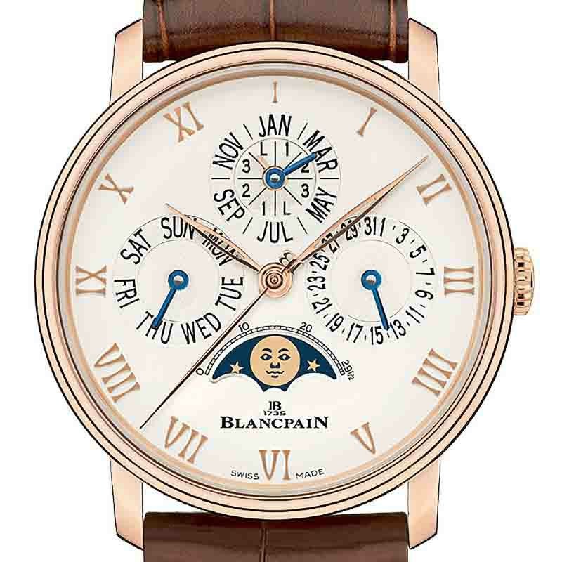 BLANCPAIN VILLERET PERPETUAL CALENDAR ブランパン ヴィルレ パーペチュアルカレンダー 6656-3642-55B