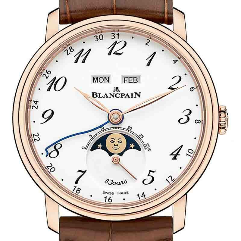 BLANCPAIN QUANTIEME COMPLET 8 JOURS ブランパン コンプリートカレンダー 8デイズ 6639A-3631-55B