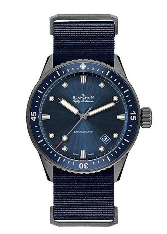 BLANCPAIN FIFTY FATHOMS BATHYSCAPHE ブランパン フィフティ ファゾムス バチスカーフ 5000-0240-NAOA