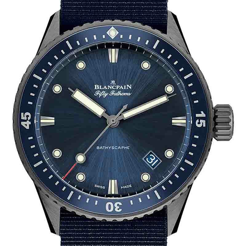 BLANCPAIN FIFTY FATHOMS BATHYSCAPHE ブランパン フィフティ ファゾムス バチスカーフ 5000-0240-NAOA