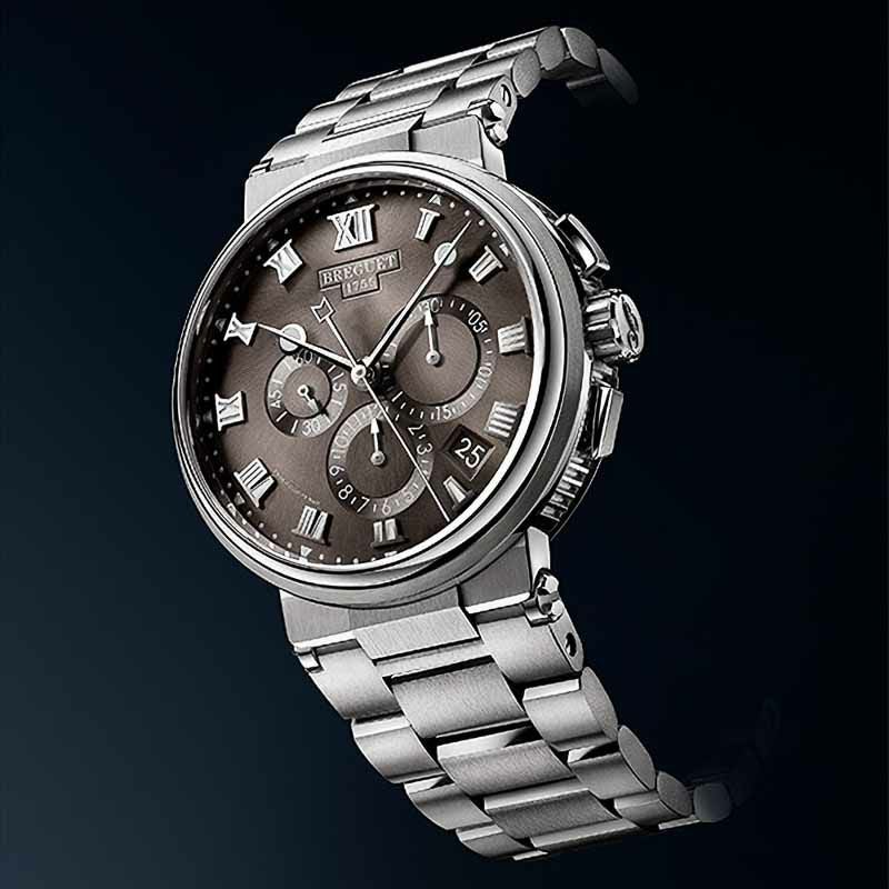 merneko様　【限定No.7】MINTON 2点 BREGUET MARINE CHRONOGRAPHE 5527 ブレゲ マリーン クロノグラフ 5527