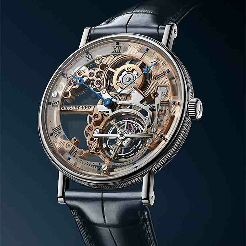 BREGUET CLASSIQUE TOURBILLON EXTRA-PLAT SQUELETTE 5395 ブレゲ クラシック トゥールビヨン エクストラフラット スケルトン 5395 5395PT/RS/9WU