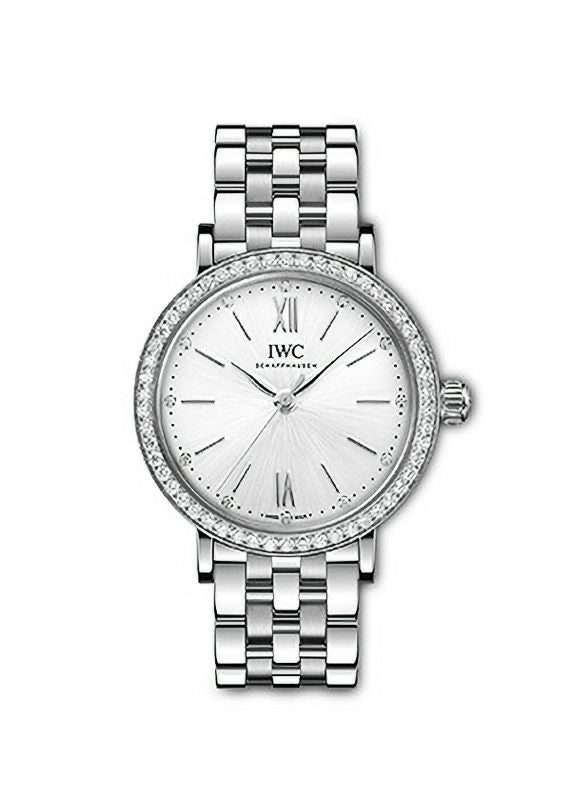 IWC PORTOFINO 自動巻き時計 ホワイト IWC PORTOFINO AUTOMATIC 34 アイ・ダブリュー・シー ポートフィノ