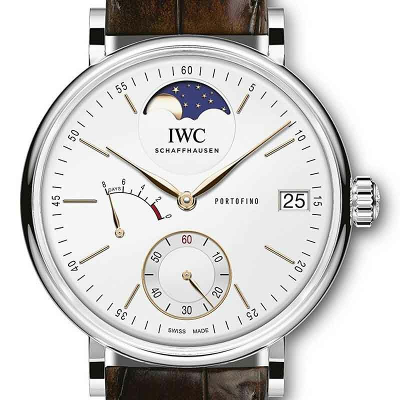 IWC PORTOFINO HANDAUFZUG MOON PHASE アイ・ダブリュー・シー ポート