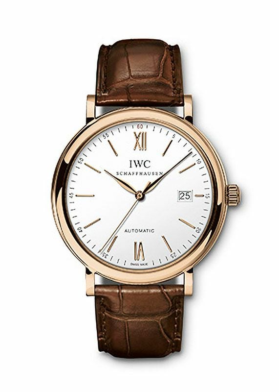 値下げ交渉なし‼️IWC 自動巻き腕時計 アイボリー IWC PORTOFINO AUTOMATIC アイ・ダブリュー・シー ポートフィノ