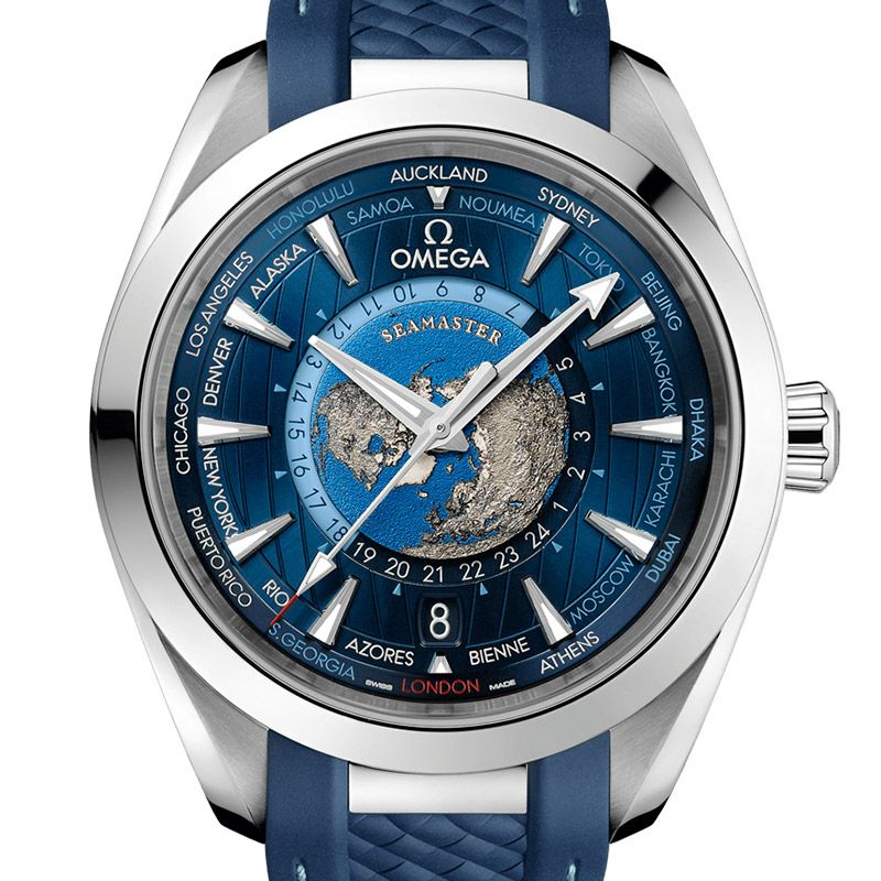 OMEGA SEAMASTER AQUA TERRA WORLDTIMER OMEGA CO-AXIAL MASTER