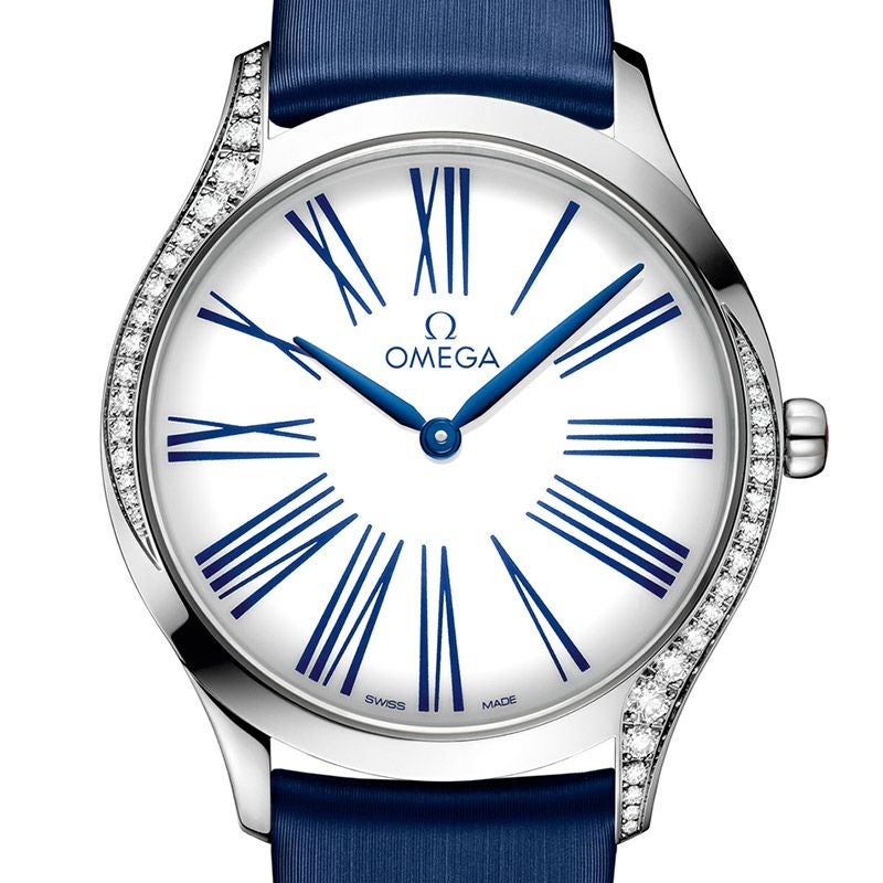 オメガ OMEGA 428.17.36.60.05.001 デビル トレゾア ダイヤベゼル クォーツ レディース 良品 _950455 DE VILLE オメガ デビル トレゾア クオーツ レディース 腕時計