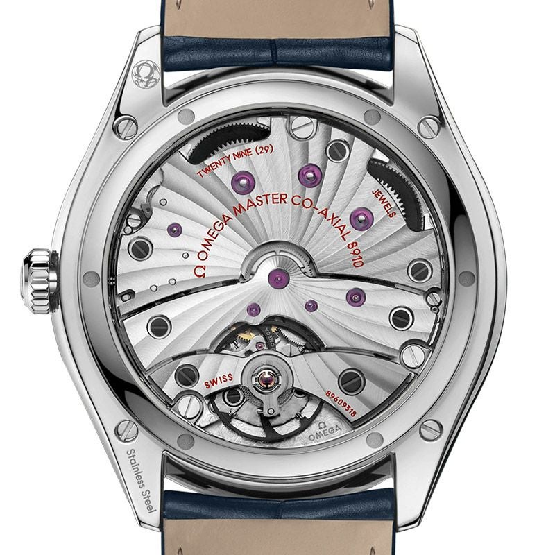 OMEGA DE VILLE TRESOR OMEGA CO-AXIAL MASTER CHRONOMETER オメガ デ・ヴィル トレゾア オメガ コーアクシャル マスタークロノメーター 435.18.40.21.03.001