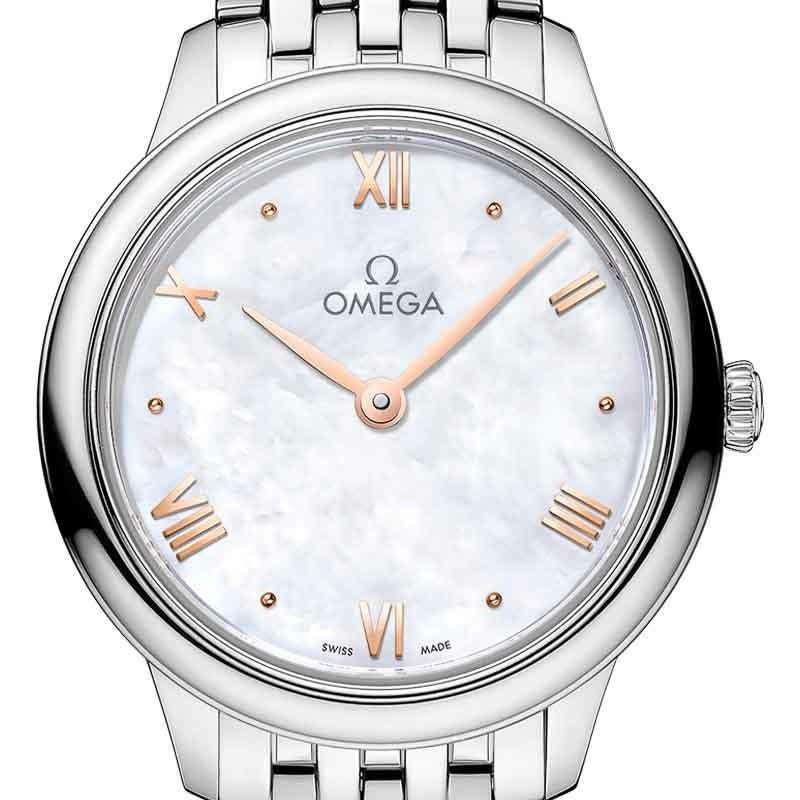 OMEGA DE VILLE PRESTIGE QUARTZ 27.5MM オメガ デ・ヴィル プレステージ クオーツ 27.5MM 434.10.28.60.05.001