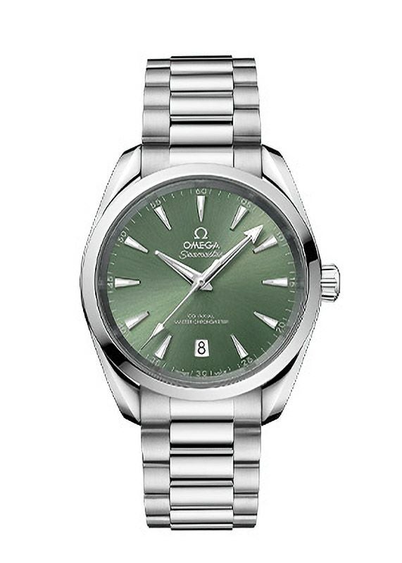 オメガ シーマスター アクアテラ コーアクシャル マスタークロノメーター Seamaster Aqua Terra Co-Axial Master Chronometer 220.10.38.20.02.002 箱 保証書 SS レディース時計 シルバー 美品 【新品】 オメガ シーマスター アクアテラ コーアクシャル マスター クロノ