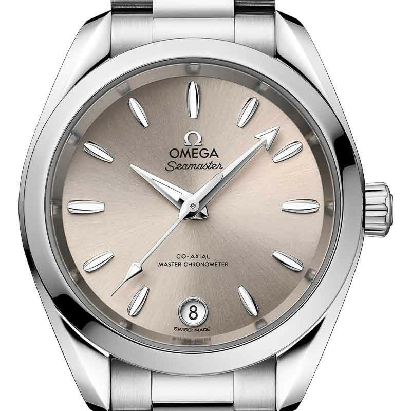 OMEGA SEAMASTER AQUA TERRA 150M CO-AXIAL MASTER CHRONOMETER 34MM オメガ シーマスター アクアテラ150M コーアクシャル マスター クロノメーター 34MM 220.10.34.20.09.001