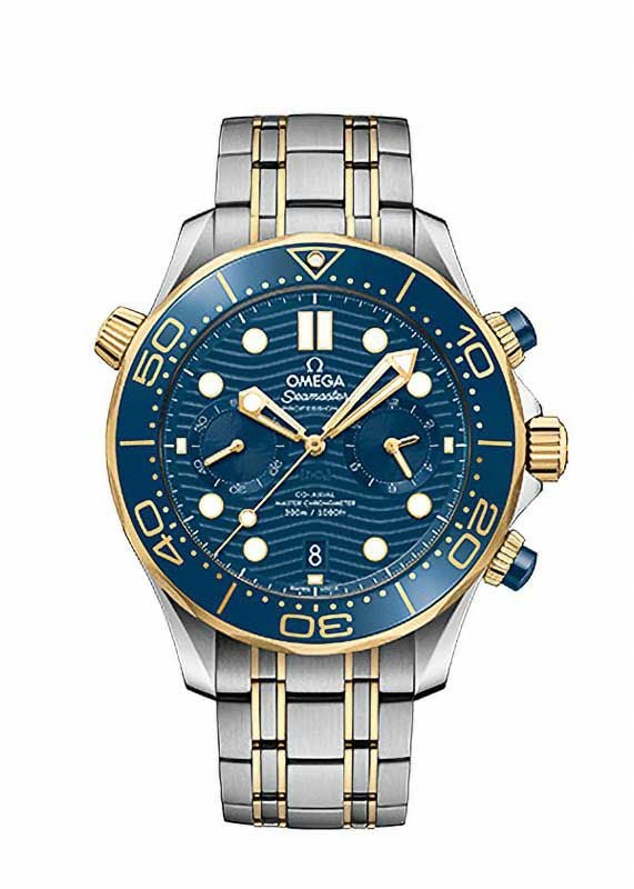 h*i様 オメガ ゴールド シルバー 腕時計　シーマスター OMEGA SEAMASTER DIVER 300M OMEGA CO-AXIAL MASTER CHRONOMETER