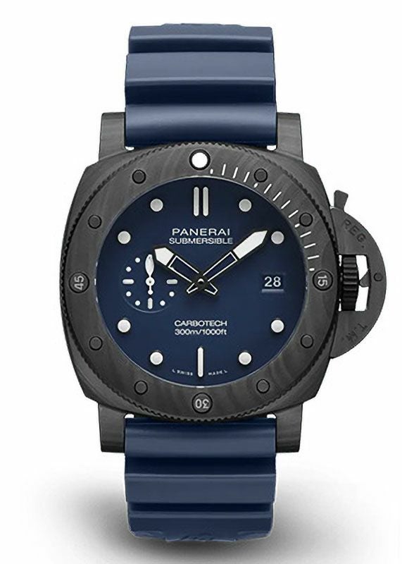 PANERAI SUBMERSIBLE QUARANTAQUATTRO CARBOTECH(TM) BLU ABISSO パネライ サブマーシブル クアランタクアトロ カーボテック(TM) ブルー アビッソ PAM01232