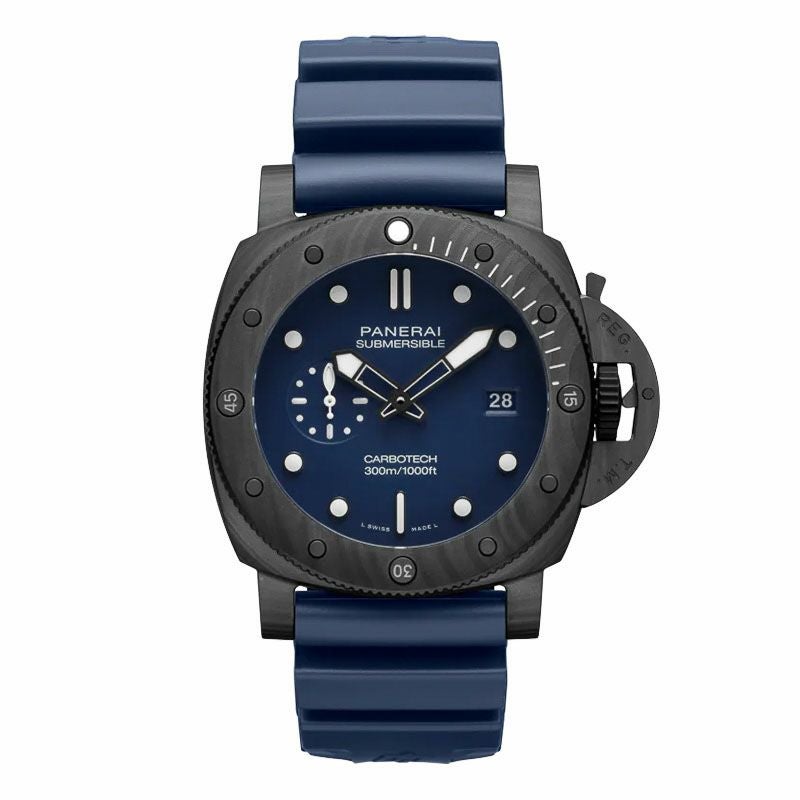 PANERAI SUBMERSIBLE QUARANTAQUATTRO CARBOTECH(TM) BLU ABISSO パネライ サブマーシブル クアランタクアトロ カーボテック(TM) ブルー アビッソ PAM01232