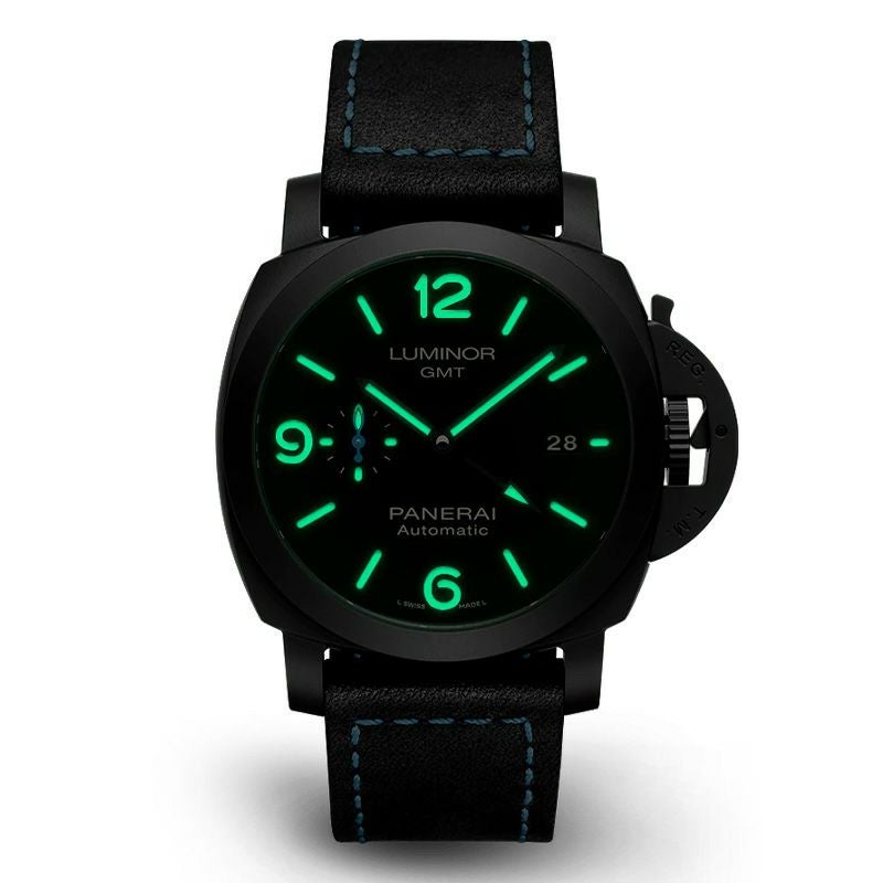 PANERAI LUMINOR 1950 3 DAYS GMT AUTOMATIC CERAMICA - 44MM パネライ 