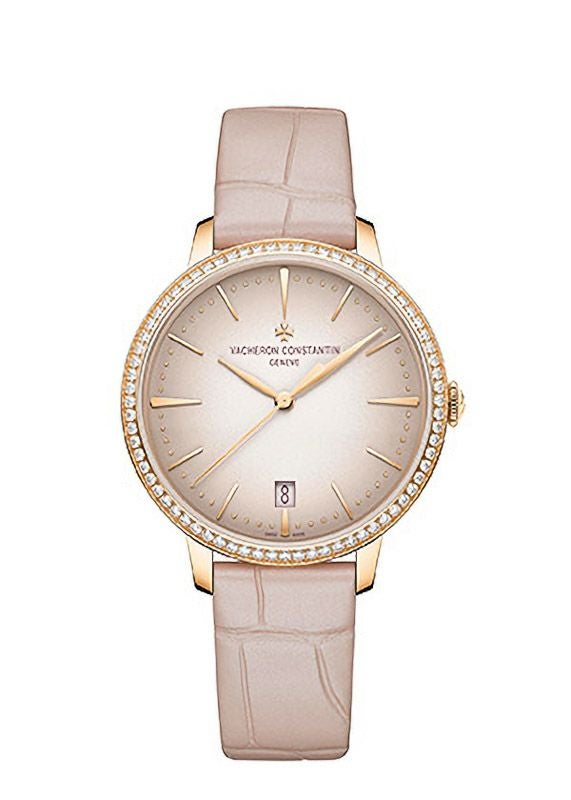 7月3日まで【レア】bushdebrunt harmony25 タンカラー VACHERON CONSTANTIN PATRIMONY SELF-WINDING ヴァシュロン