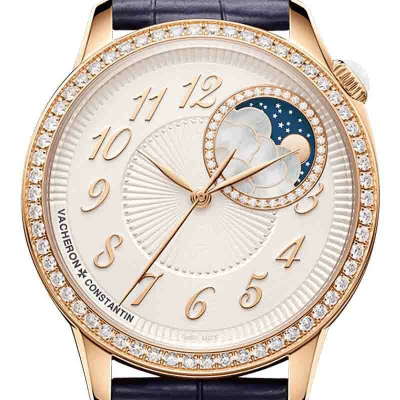 VACHERON CONSTANTIN EGERIE MOON PHASE ヴァシュロン・コンスタンタン エジェリー・ムーンフェイズ 8005F/000R-B498