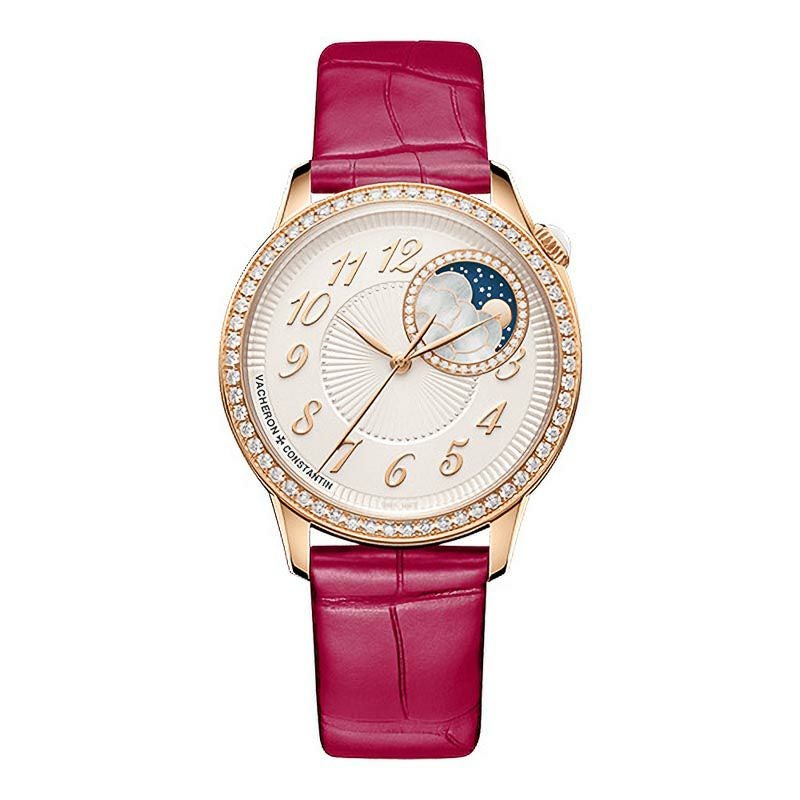 VACHERON CONSTANTIN EGERIE MOON PHASE ヴァシュロン・コンスタンタン エジェリー・ムーンフェイズ 8005F/000R-B498