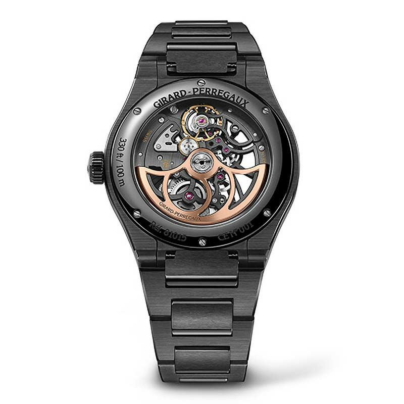 GIRARD-PERREGAUX LAUREATO SKELETON CERAMIC ジラール・ペルゴ 