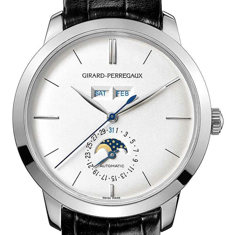 GIRARD PERREGAUX 1966 FULL CALENDAR ジラール・ペルゴ 1966 フルカレンダー 49535-53-152-BK6A