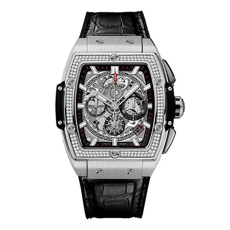 HUBLOT SPIRIT OF BIG BANG TITANIUM DIAMONDS ウブロ スピリット オブ