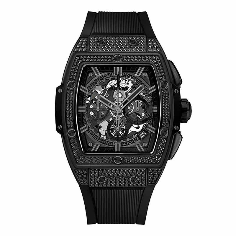 HUBLOT SPIRIT OF BIG BANG ALL BLACK PAVE ウブロ スピリット オブ 