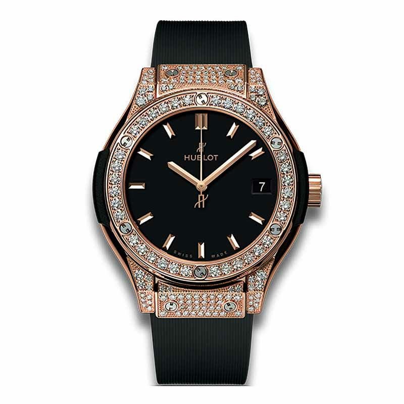 HUBLOT CLASSIC FUSION KING GOLD PAVE ウブロ クラシック・フュージョン キングゴールド パヴェ 581.OX.1181.RX.1704