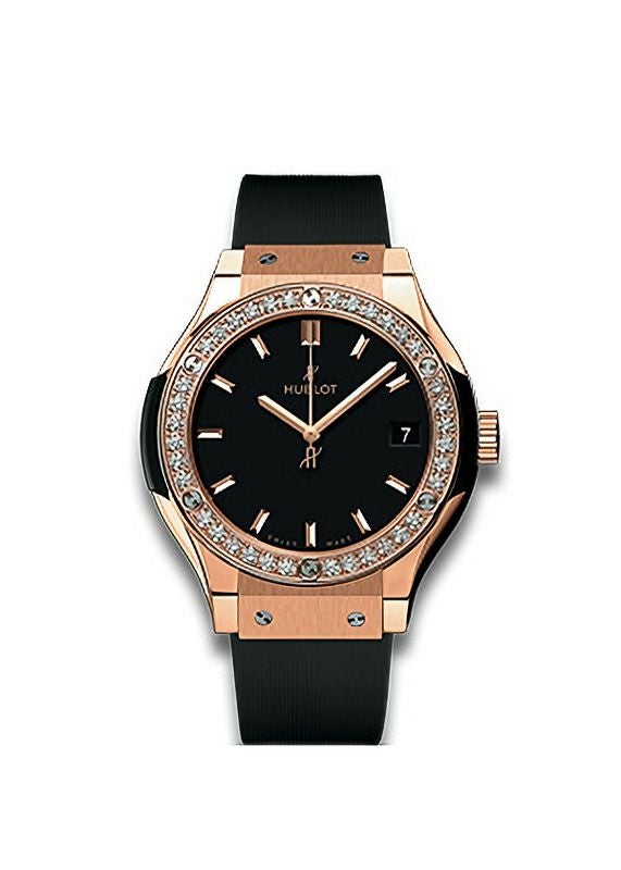 HUBLOT CLASSIC FUSION KING GOLD DIAMONDS ウブロ クラシック