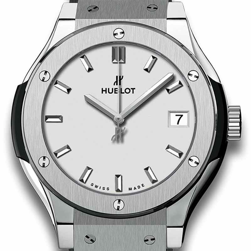 HUBLOT CLASSIC FUSION TITANIUM OPALIN ウブロ クラシック