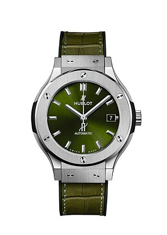 HUBLOT CLASSIC FUSION TITANIUM GREEN ウブロ クラシック・フュージョン チタニウム グリーン 565.NX.8970.LR