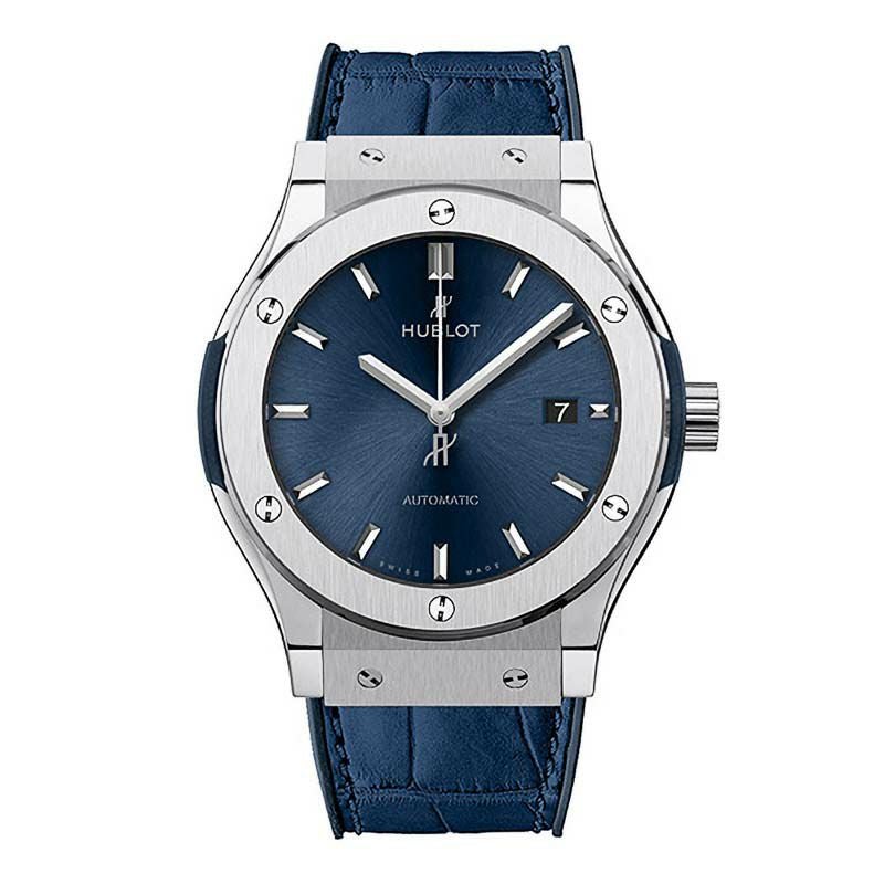 HUBLOT CLASSIC FUSION TITANIUM BLUE ウブロ クラシック