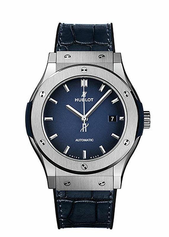 HUBLOT CLASSIC FUSION TITANIUM DEEP BLUE ウブロ クラシック・フュージョン チタニウム ディープブルー 542.NX.6670.LR.JPN18