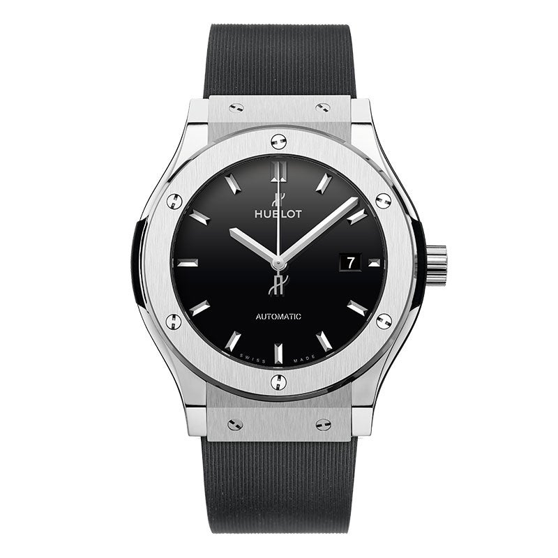 HUBLOT CLASSIC FUSION TITANIUM BLACK SHINY ウブロ クラシック・フュージョン チタニウム ブラックシャイニー 542.NX.1270.RX