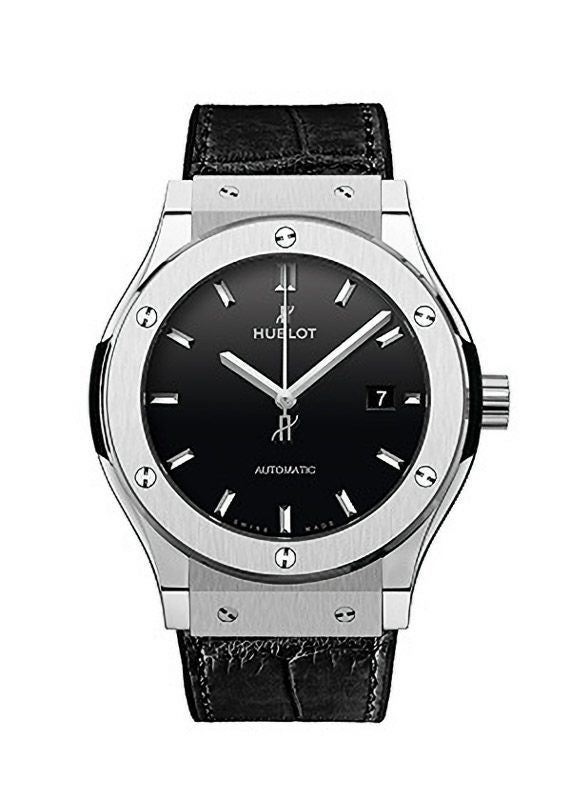 HUBLOT CLASSIC FUSION TITANIUM BLACK SHINY ウブロ クラシック・フュージョン チタニウム ブラックシャイニー 542.NX.1270.LR