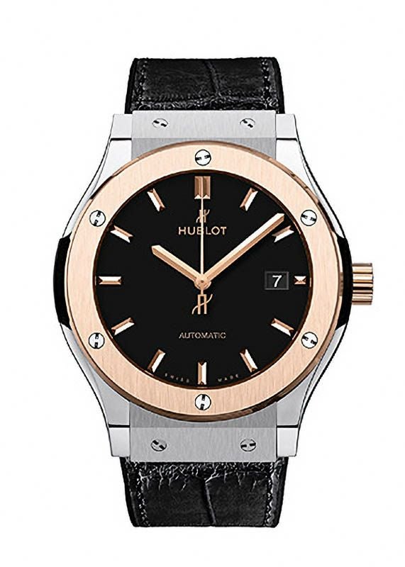 HUBLOT CLASSIC FUSION TITANIUM KING GOLD ウブロ クラシック