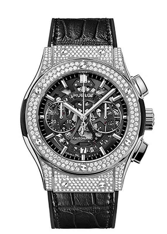 HUBLOT AERO FUSION TITANIUM PAVE ウブロ アエロ・フュージョン 