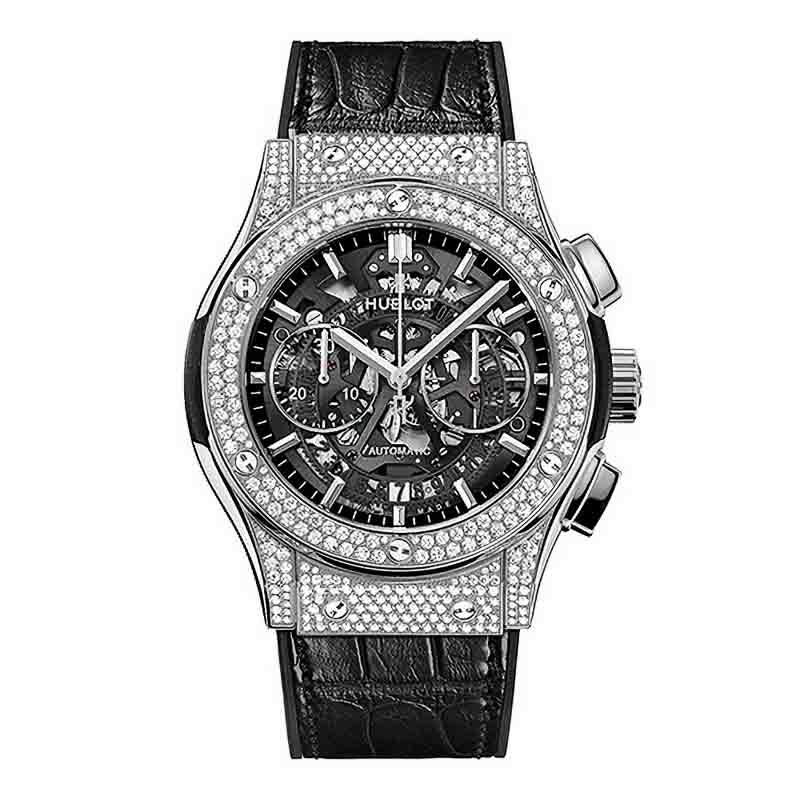 HUBLOT AERO FUSION TITANIUM PAVE ウブロ アエロ・フュージョン