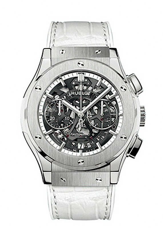 HUBLOT AERO FUSION CHRONOGRAPH ALL WHITE ウブロ アエロ